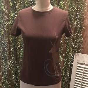 Brown Graphic Women’s Tee